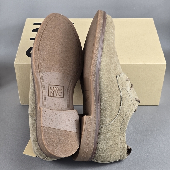 Madden NYC Terry Men's Taupe Dress Shoes - Picture 7 of 8